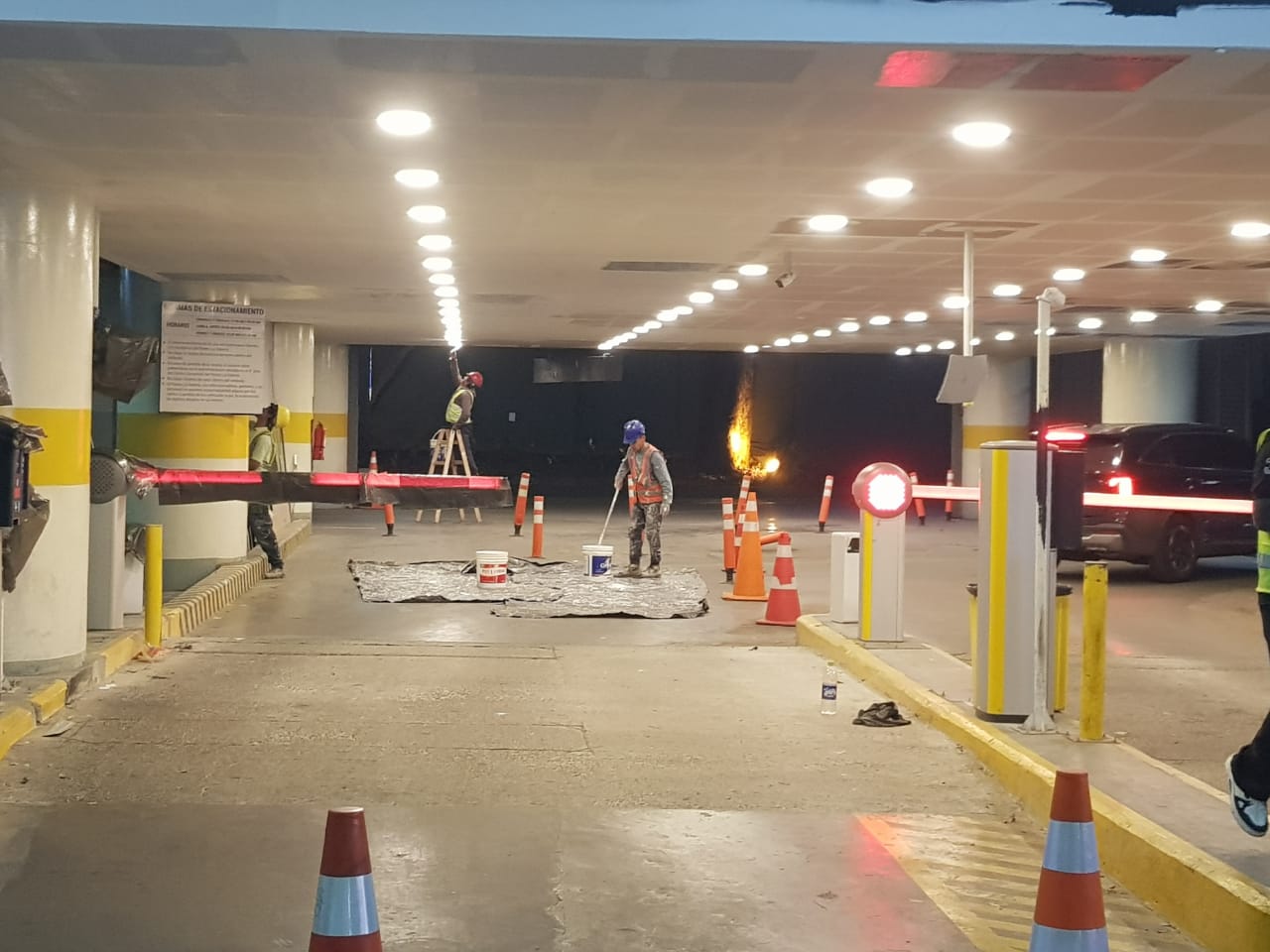 Estructura para cielo raso.